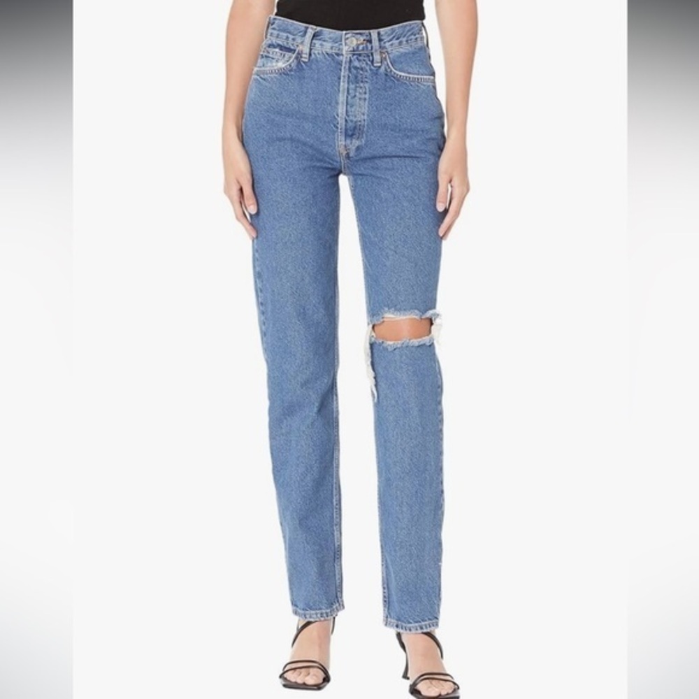 FP We The Free Lasso Straight Leg Jeans
